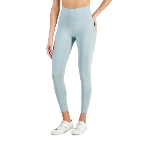 INC High-rise Compression Leggings Shine In Blue Amazonite. XXXL. - Picture 3 of 7
